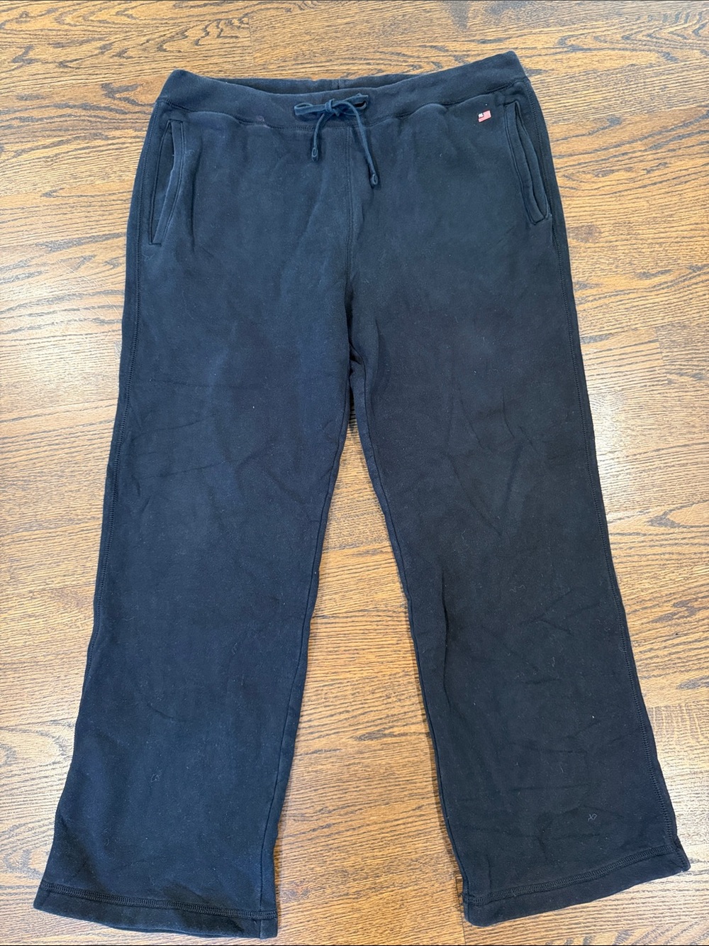 Polo Men's Black Drawstring Sweatpants